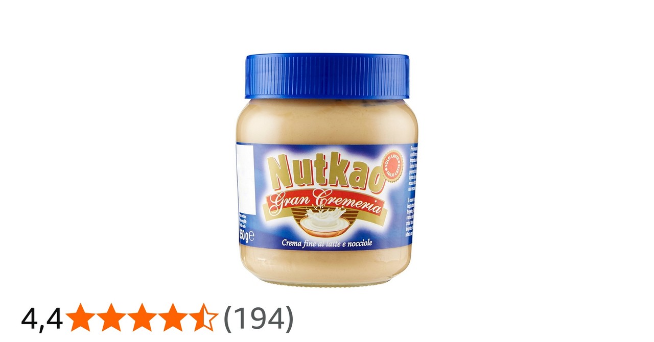 10018-1 NUTKAO CREMA LATTE NOCC.ITA 350G