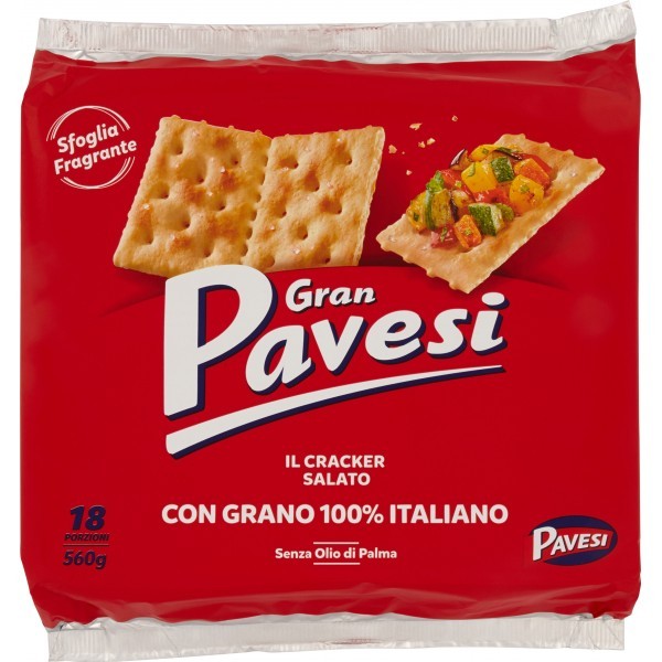 GRAN PAVESI CRACKER SALATI 560G