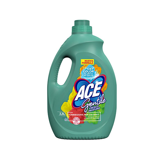 ACE GENTILE FRESCO PROFUMO CANDEGGINA PER COLORATI LAVATRICE 2300ML