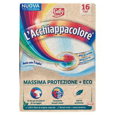 L'ACCHIAPPACOLORE MASSIMA PROTEZIONE + ECO 16 FOGLI
