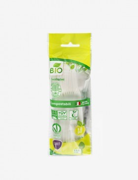 CLENDY 12 CUCCHIAINI COMPOSTABILI