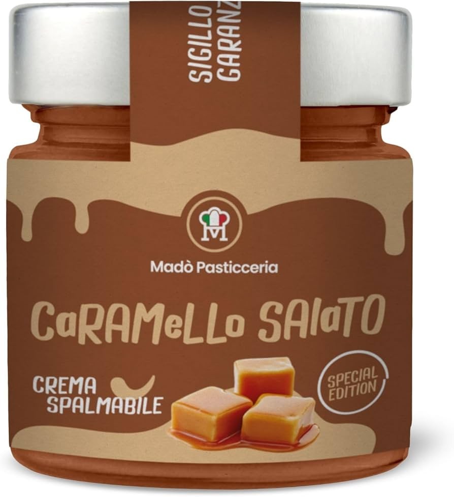 11079-1 MADO' CREMA SPALMABILE CARAMELLO SALATO 200G& BSP