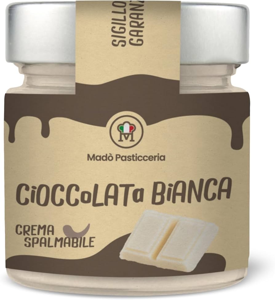 11080-1 MADO' CREMA SPALMABILE CIOCCOLATO BIANCO 200GR
