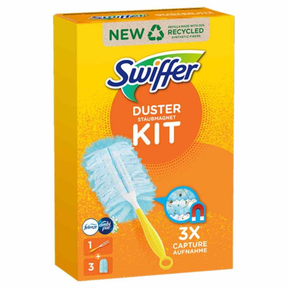 SWIFFER DUSTER STARTER KIT +3 PIUMINI