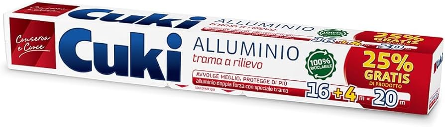 CUKI ALLUMINIO 16 + 4 METRI