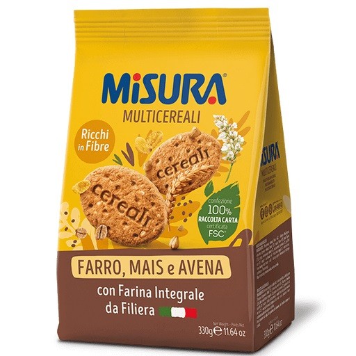 MISURA BISCOTTI MULTICEREALI 330GR