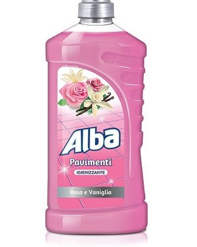 ALBA DETERGENTE PAVIMENTI ROSA &amp  VANIGLIA 1LT