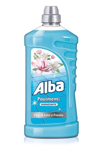 ALBA DETERGENTE PAVIMENTI FIOR DI LOTO &amp  PEONIA 1LT