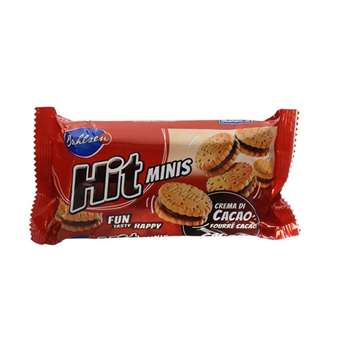BAHLSEN BISCOTTI HIT MINIS CON CREMA AL CACAO 130GR