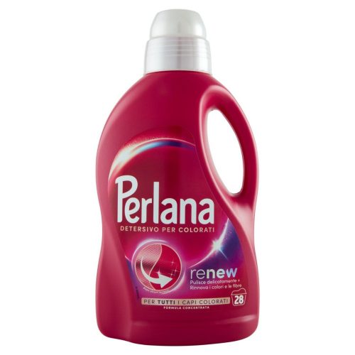 PERLANA RENEW DETERGENTE LAVATRICE PER COLORATI 28 LAVAGGI 1400ML
