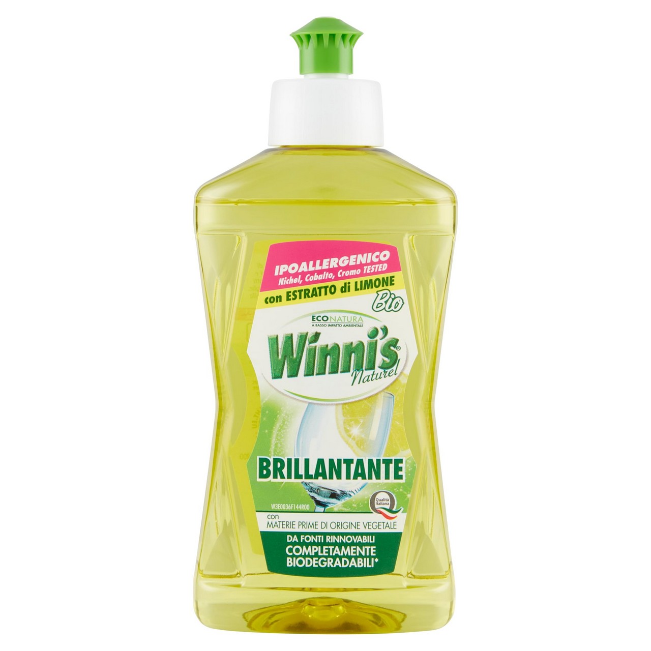 WINNI'S BRILLANTANTE CON ESTRATTO DI LIMONE LAVASTOVIGLIE 250ML