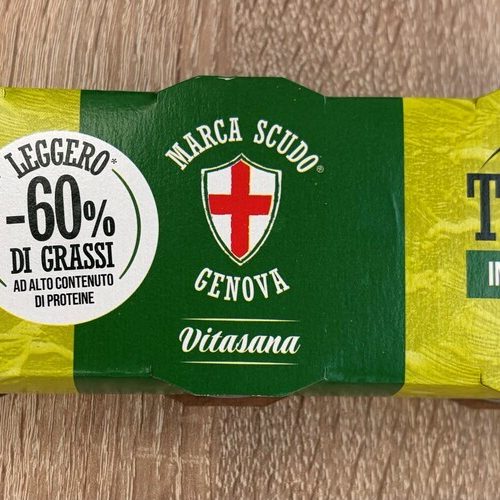 SCUDO TONNO ALL' OLIO DI OLIVA GR60X3