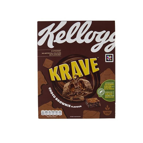 KELLOGG'S KRAVE CHOCO BROWNIE 375GR