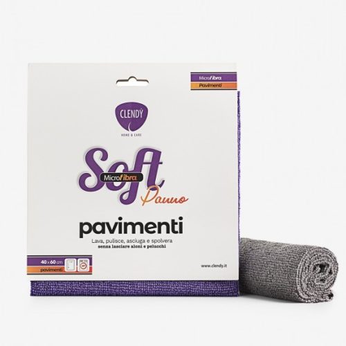CLENDY PANNO SOFT PER PAVIMENTI IN MICROFIBRA CM40X60