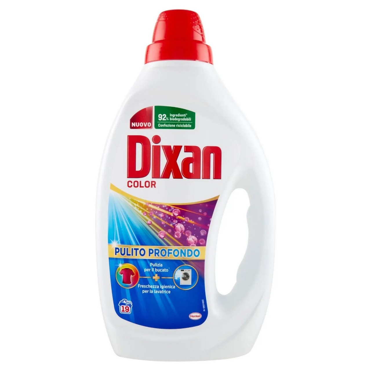12667-1 DIXAN COLOR DETERGENTE LAVATRICE 19 LAVAGGI 855ML