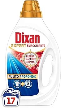 DIXAN EXPERT SMACCHIANTE DETERGENTE LAVATRICE 17 LAVAGGI 765ML