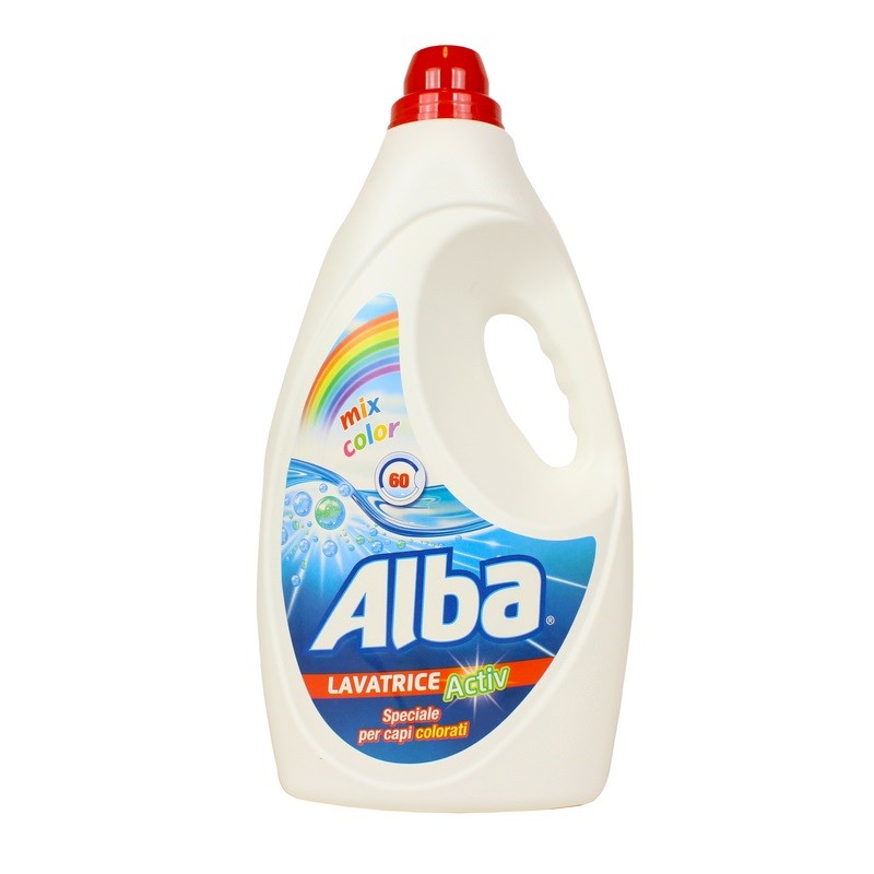 12771-1 ALBA DETERGENTE LAVATRICE ACTIV MIX COLOR 60 LAVAGGI 3000ML
