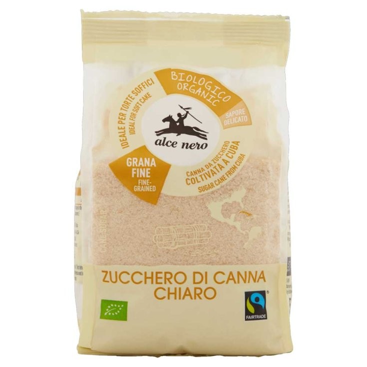 ALCE NERO ZUCCHERO DI CANNA CHIARO 500G