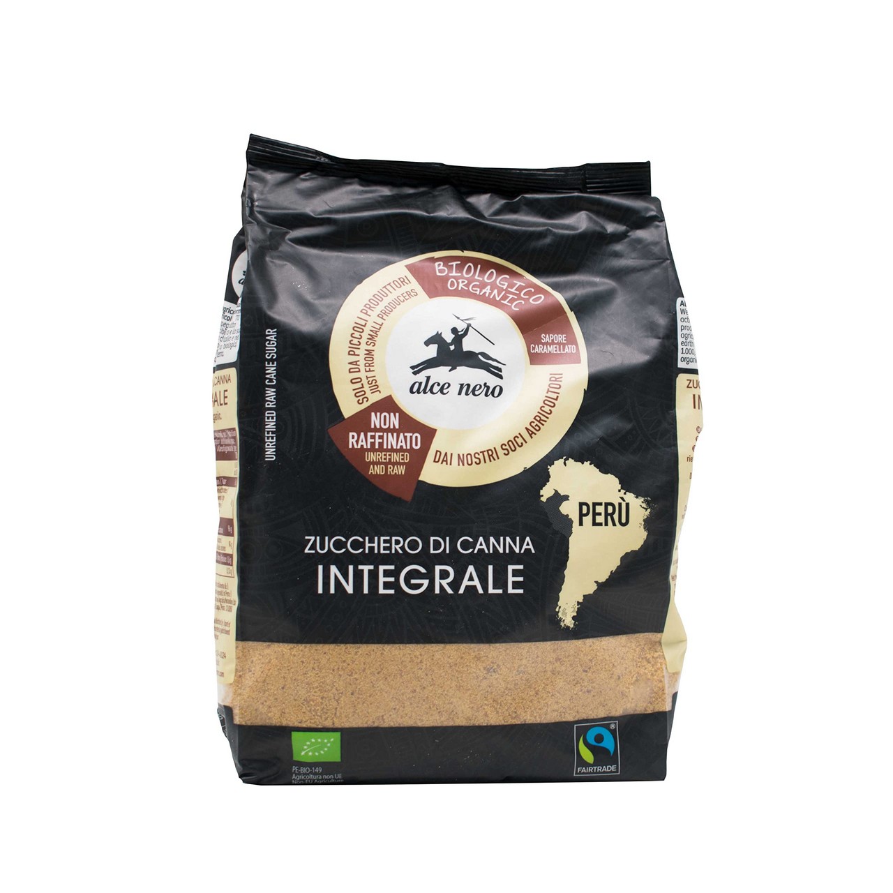 ALCE NERO ZUCCHERO DI CANNA INTEGRALE 500G