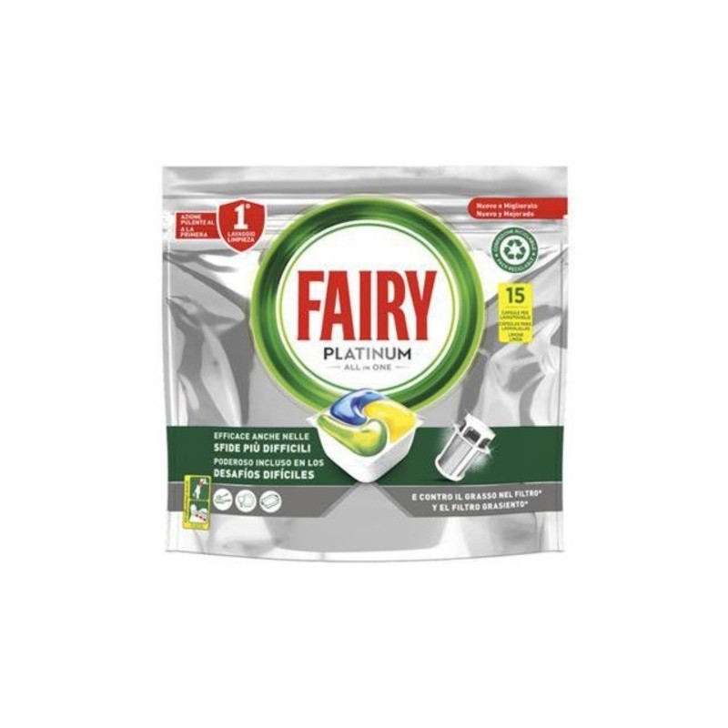 FAIRY PLATINUM LIMONE LAVASTOVIGLIE 15 CAPS