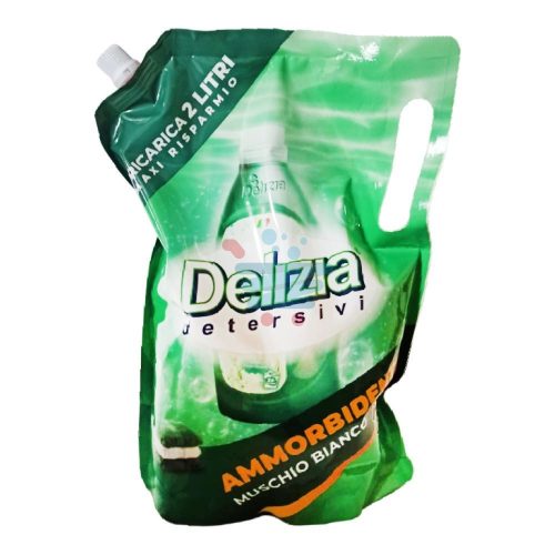 DELIZIA AMMORBIDENTE MUSCHIO BIANCO RICARICA 2000ML