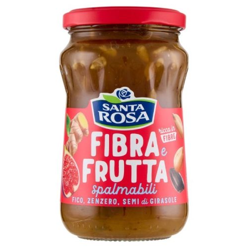 SANTA ROSA FIBRA E FRUTTA SPALMABILI AL FICO,ZENZERO,SEMI DI GIRASOLE 350GR