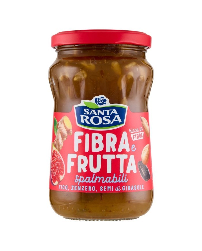 13753-1 SANTA ROSA FIBRA E FRUTTA SPLAMABILE AL FICO,ZENZERO,SEMI DI GIRASOLE 350G