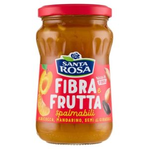 SANTA ROSA FIBRA E FRUTTA SPLAMABILE ALL'ALBICOCCA,MANDARINO E SEMI DI GIRASOLE 350G