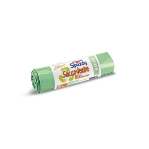 DOMO PAK SPAZZY SACCO VERDE BAGNO 20 PEZZI 10LT