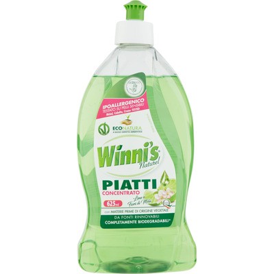 WINNI'S DETERGENTE PIATTI CONCENTRATO LIME E FIORI DI MELA 625ML