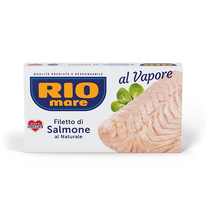 RIO MARE FILETTO DI SALMONE AL NATURALE 125GR