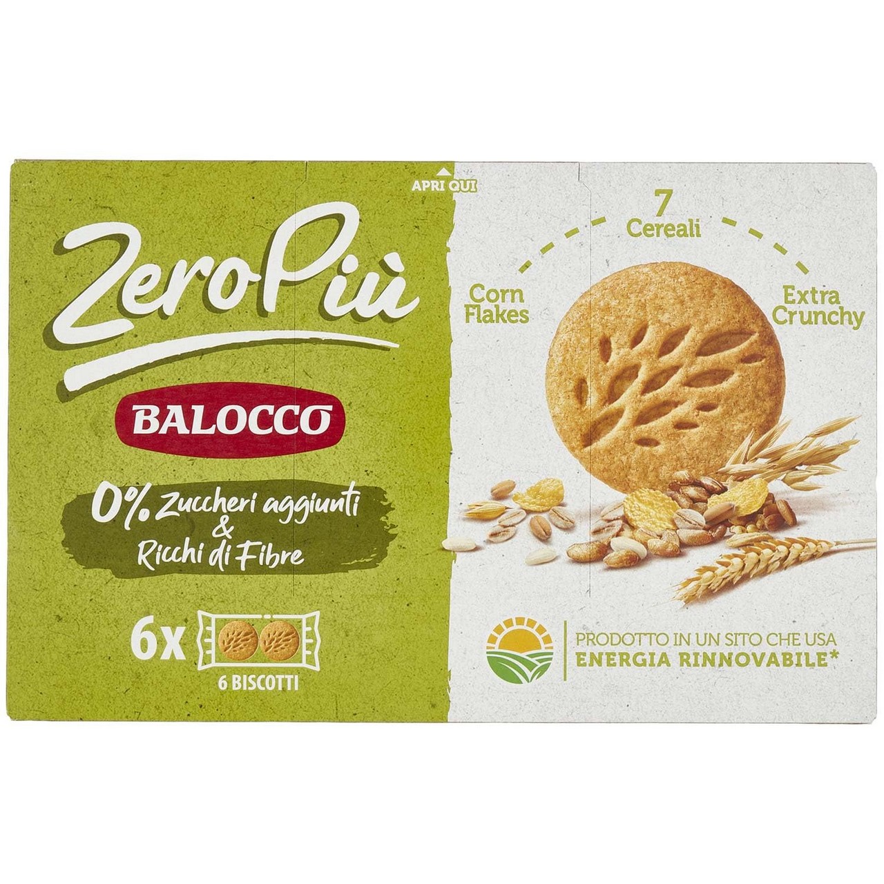 BALOCCO ZEROPIU' ZERO ZUCCHERI AGGIUNTI 230GR