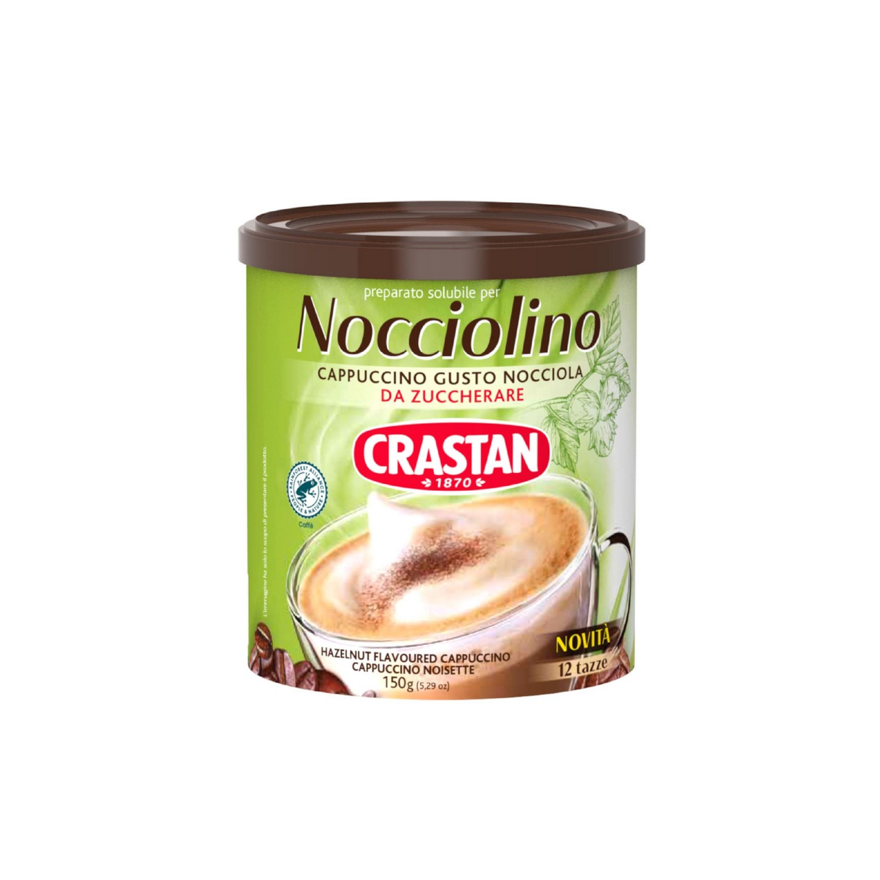 CRASTAN CAPPUCCINO SOLUBILE NOCCIOLINO 150G