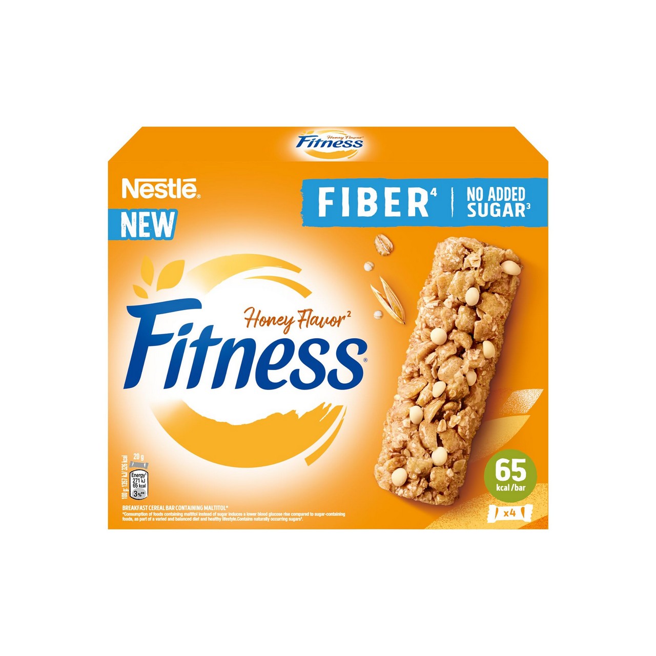 FITNESS BARRETTE MIELE FIBRE 80GR