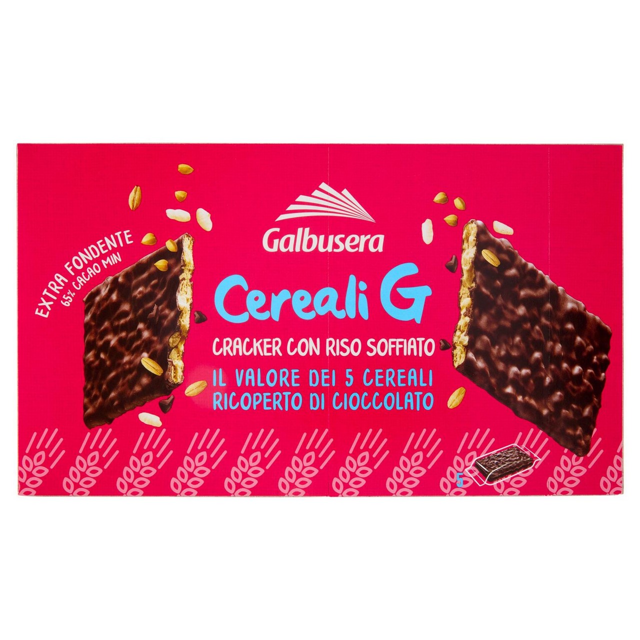 GALBUSERA CEREALI G CRACKERS CIOCCOLATO FONDENTE 150GR