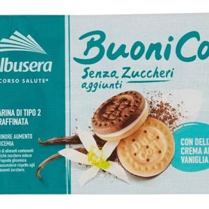 GALBUSERA BUONI COSI' BISCOTTI FARCITI 160G