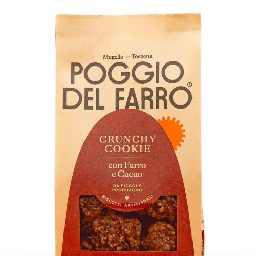 POGGIO DEL FARRO CRUNCHY COOKIE CON FARRO E CACAO 200GR