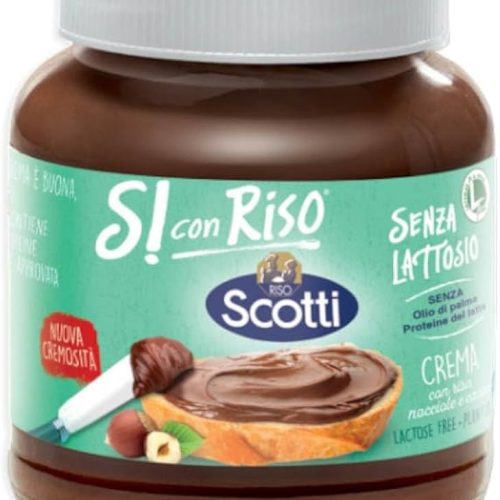 SI CON RISO CREMA SPALMABILE CON RISO, NOCCIOLE E CACAO 350GR