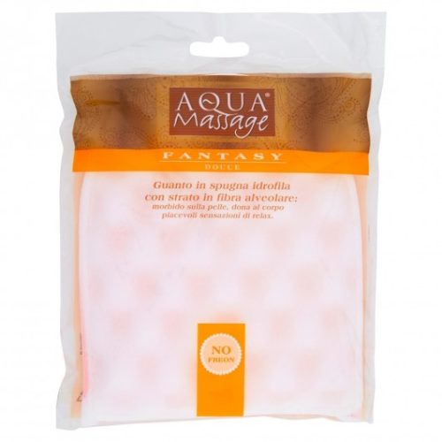 ARIX AQUA MASSAGE FANTASY GUANTO IN SPUGNA IDROFILA CON STRATO IN FIBRA ALVEOLARE