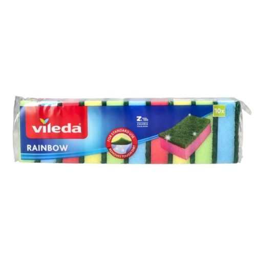 VILEDA RAINBOW 10 SPUGNE ABRASIVE