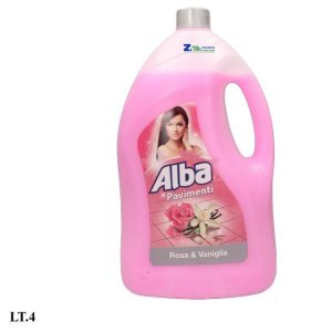 ALBA DETERGENTE PAVIMENTI ROSA E VANIGLIA ML4000
