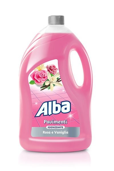 ALBA DETERGENTE PAVIMENTI ROSA E VANIGLIA 4000ML