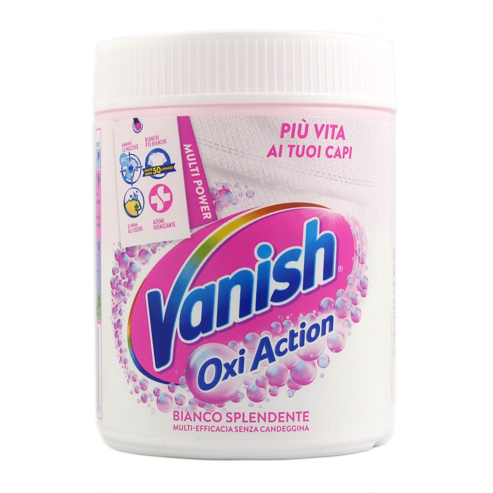 VANISH OXI ACTION SMACCHIATORE IN POLVERE BIANCO GR500