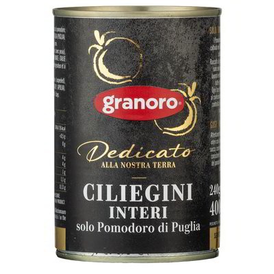 GRANORO DEDICATO POMODORINI CILIEGINI INTERI 400G