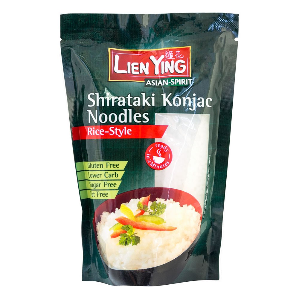 LIEN YING RISO STYLE SHIRATAKI KONJAC NOODLES 270GR