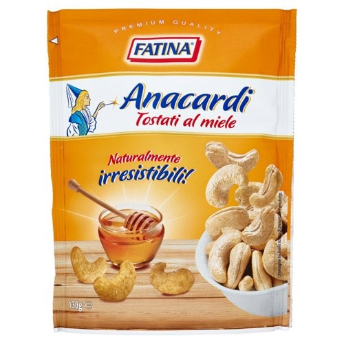 FATINA ANACARDI TOSTATI AL MIELE 130GR