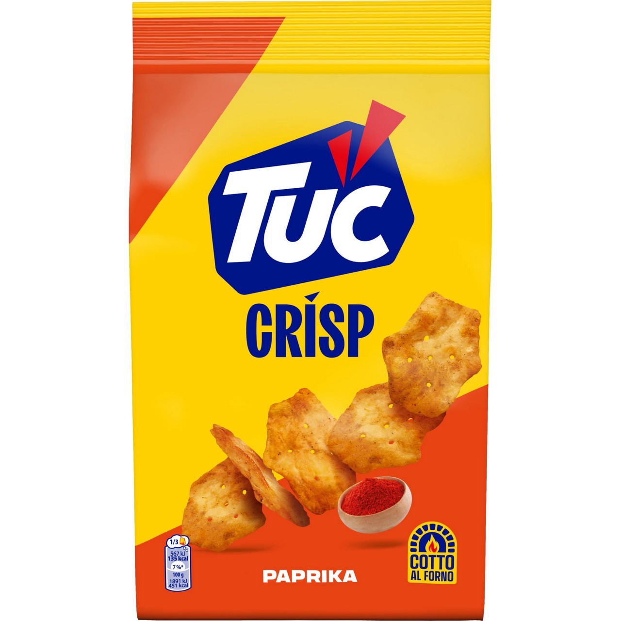 TUC CRISP PAPRIKA 100GR