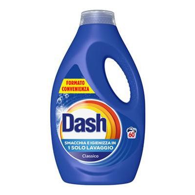 DASH CLASSICO DETERGENTE LAVATRICE 60 LAVAGGI 2700ML