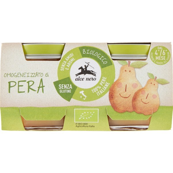 ALCE NERO OMOGENEIZZATO PERA BIO GR80X2