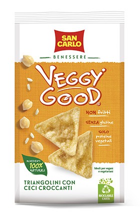 SAN CARLO VEGGY GOOD TRIANGOLINI CON CECI CROCCANTI 65GR